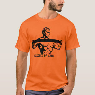 Werbegestaltung für Retro Bodybuilder T-Shirt