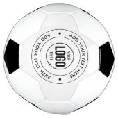 ⚽ Werbegestänge für Personalisierte Logos und Text Fußball (Gedreht)