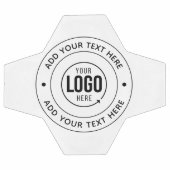 ⚽ Werbegestänge für Personalisierte Logos und Text Fußball (Flach)