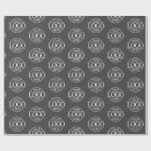 Werbegraue Markenbezeichnungen für kundenspezifisc Geschenkpapier (Flach)