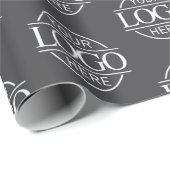 Werbegraue Markenbezeichnungen für kundenspezifisc Geschenkpapier (Rolleneckpunkt)