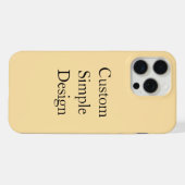 Werbeindividuelle einfache iPhone-Hülle iPhone Hülle (Rückseite (Horizontal))