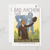 Werbekarte Aachen 1931 Stopp Backaches - Deutschla Postkarte (Vorne/Hinten)