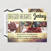 Werbekarte Sonnenaufgang - Weg zur Geschäftswerbun Postkarte (Vorne/Hinten)