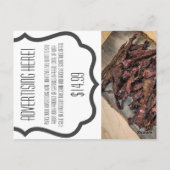 Werbekarte Weißwaschholzstall für die Werbung im U Postkarte (Rückseite)