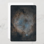 Werbekarten Elefanten Trunk Nebel Dankeskarte (Vorne/Hinten)