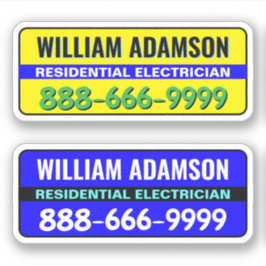 Werbekonzepte für Elektrogeräte - Kunden gewinnen Aufkleber