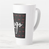 Werbelogo für personalisiertes Marketing Milchtasse (Rechte Ecke)