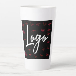 Werbelogo für personalisiertes Marketing Milchtasse