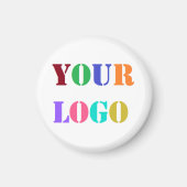 Werbemagazin für kundenspezifische Firmenlogo Magnet (Vorne)