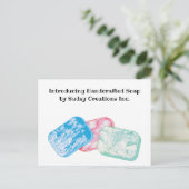 Werbemaßnahmen für Unternehmen Postkarte (Stehend Vorderseite)