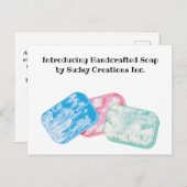 Werbemaßnahmen für Unternehmen Postkarte (Vorne/Hinten)