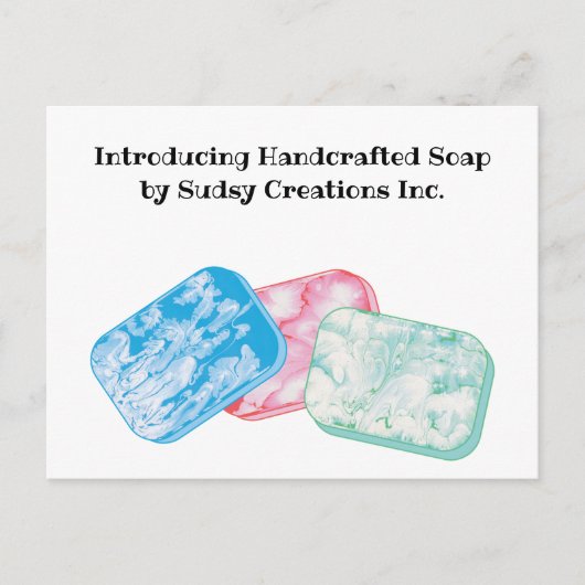 Werbemaßnahmen für Unternehmen Postkarte (Vorderseite)