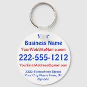 Werbemaßnahmen Schlüsselanhänger auf keinen Fall, (Vorderseite)