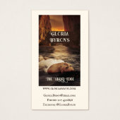 Werbematerial des Autors in Gilded Edge-Profil (Vorderseite)