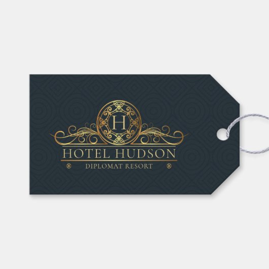 Werbematerial für das Hotel Branding Geschenkanhänger (Vorderseite (Horizontal))