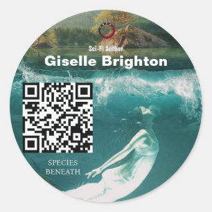 Werbematerial für Logos Runder Aufkleber