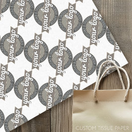 Werbematerial für Unternehmen mit Logo Seidenpapier