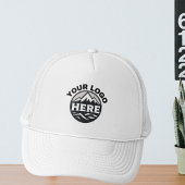 Werbemitarbeiter für Firmenlogos Truckerkappe