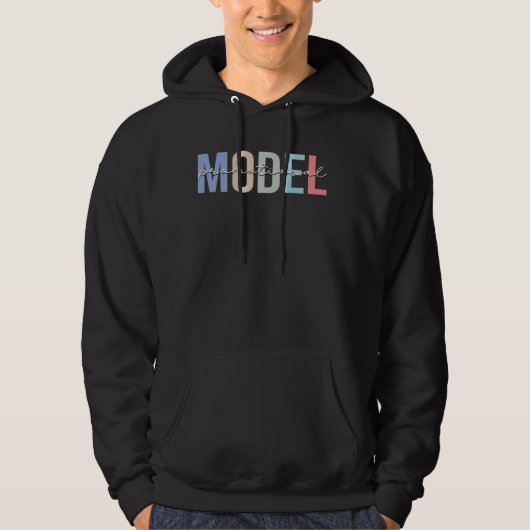 Werbemodell Hoodie (Vorderseite)