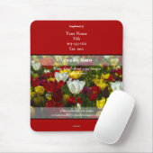 Werbemousepad-Blume - HAMbyWG Mousepad (Mit Mouse)