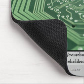 Werbemousepad-Computer - HAMbyWG Mousepad (Ecke)