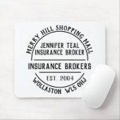 Werbemousepad der Versicherungsgesellschaft Mousepad (Mit Mouse)
