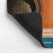 Werbemousepad Half Guitar - HAMbyWG Mousepad (Ecke)