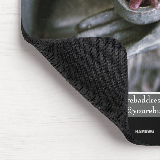 Werbemousepad Lily Pods Theme - HAMbyWG Mousepad (Ecke)