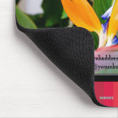 Werbemousepad mit Regenbogenfarbe - HAMbyWG Mousepad (Ecke)