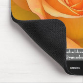 Werbemousepad Orange Rose Theme - HAMbyWG Mousepad (Ecke)