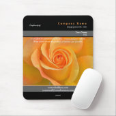 Werbemousepad Orange Rose Theme - HAMbyWG Mousepad (Mit Mouse)