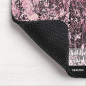Werbemousepad Pink HAMbyWG Mouse Pad Mousepad (Ecke)