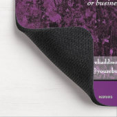 Werbemousepad Plum - HAMbyWG Mousepad (Ecke)