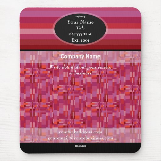 Werbemousepad-Reds - HAMbyWG Mousepad (Vorne)