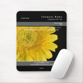 Werbemousepad-Thema Gelbe Blume - HAMbyWG Mousepad (Mit Mouse)
