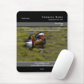 Werbemousepad-Thema Gelbe Blume - HAMbyWG Mousepad (Mit Mouse)