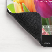 Werbemousepad Tulips - HAMbyWG Mousepad (Ecke)