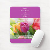 Werbemousepad Tulips - HAMbyWG Mousepad (Mit Mouse)