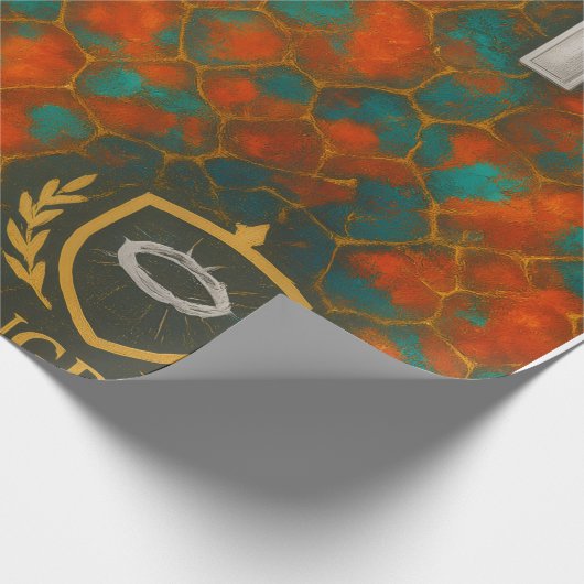 Werben Sie für Ihre Party Geschenkpapier (Ecke)