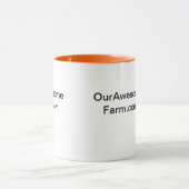 Werben Sie für Ihren Bauernhof / Ranch Classic Tee Tasse (Zentrum)