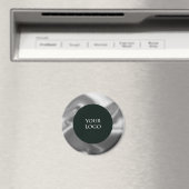 Werben Sie Ihr eigenes Firmenlogo, Silber Magnet (In Situ (Geschirrspüler))
