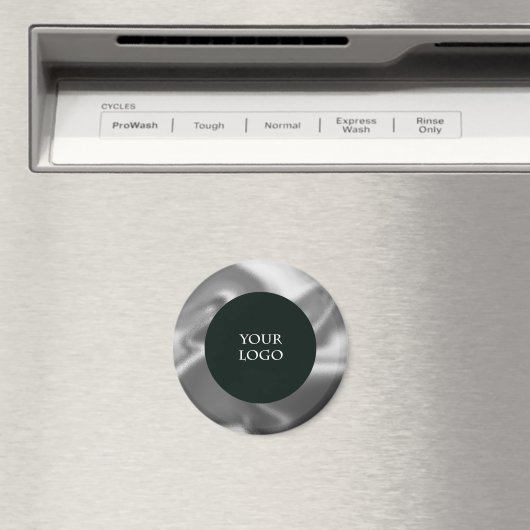 Werben Sie Ihr eigenes Firmenlogo, Silber Magnet (In Situ (Geschirrspüler))