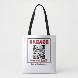 Werben Sie RAGADS und bezahlen Sie! Tasche