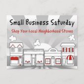 Werben Sie Sales! Samstag Postkarte (Vorderseite)