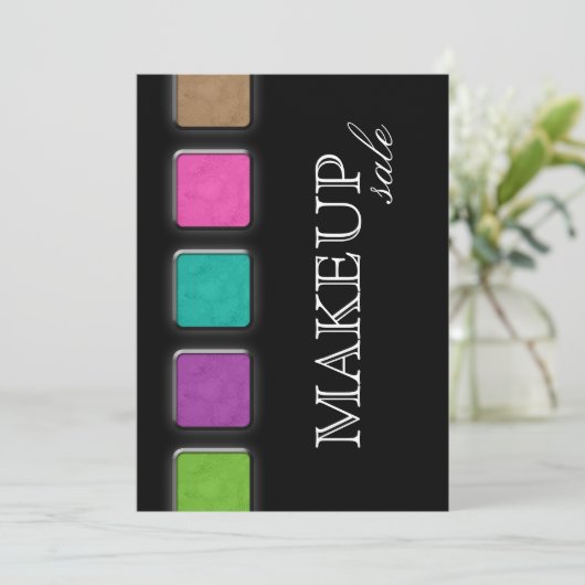 Werbepalette für Party Einladungen (Stehend Vorderseite)