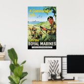 Werbeplakat Ein Leben als Commando. Beitreten Sie  Poster (Heimbüro)
