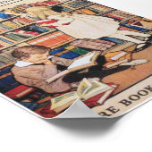 Werbeplakat für die Buchwoche Poster (Ecke)