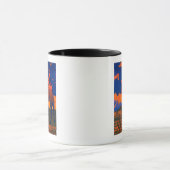 Werbeplakat für französische Fluggesellschaften Tasse (Zentrum)