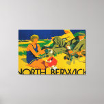 Werbeplakat für Golfküsten Leinwanddruck<br><div class="desc">North Berwick,  Schottland - Golf Coast Promotional Poster - North Berwick,  Schottland wurde 1930 gegründet. Dieses Bild zeigt Szenen aus North Berwick,  Schottland.</div>